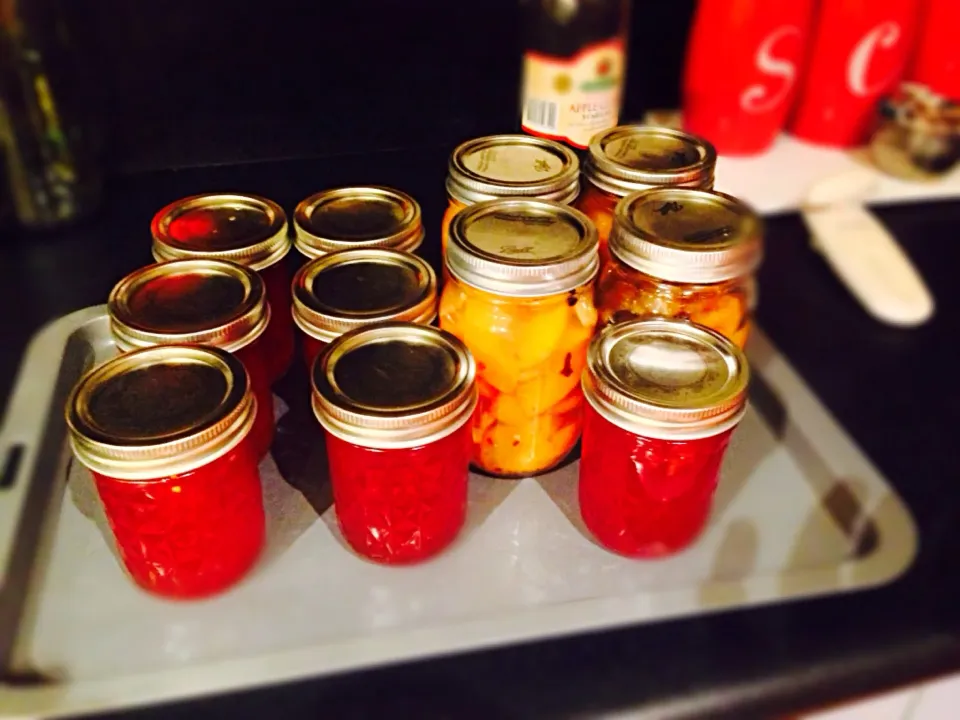 Chilli Jam and Spiced Peaches|kipper's kitchenさん