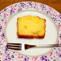 Snapdishの料理写真:いちぢくジャムのパウンドケーキ|あおっくまさん