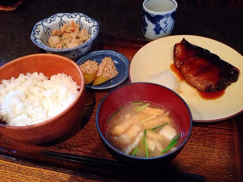 ぶり照り焼き定食|chan mitsuさん