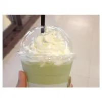 small cup of greentea icy 😋|EARNS❁さん