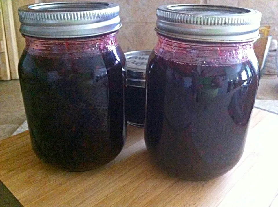 Italian plum and wild blackberry jam!!!|virginia frasseさん