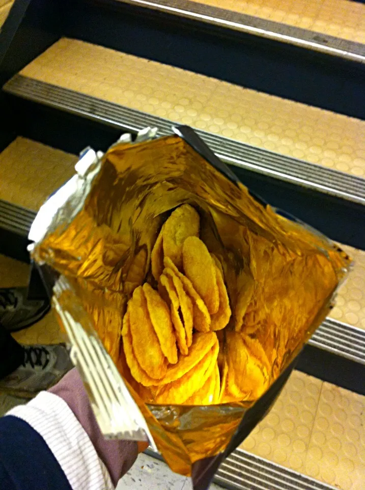 Cheddar flavored pop chips|Ericaさん