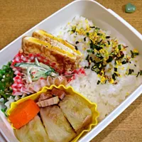 息子弁当。10月9日。|さくちゃんさん