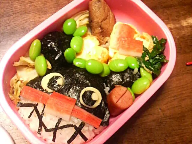 バイキンマン弁当|かよさん