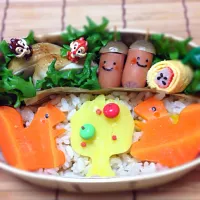 Snapdishの料理写真:ゆっぴーઈ(◕ั◡◕ั)*ﾟ*♡
のお弁当