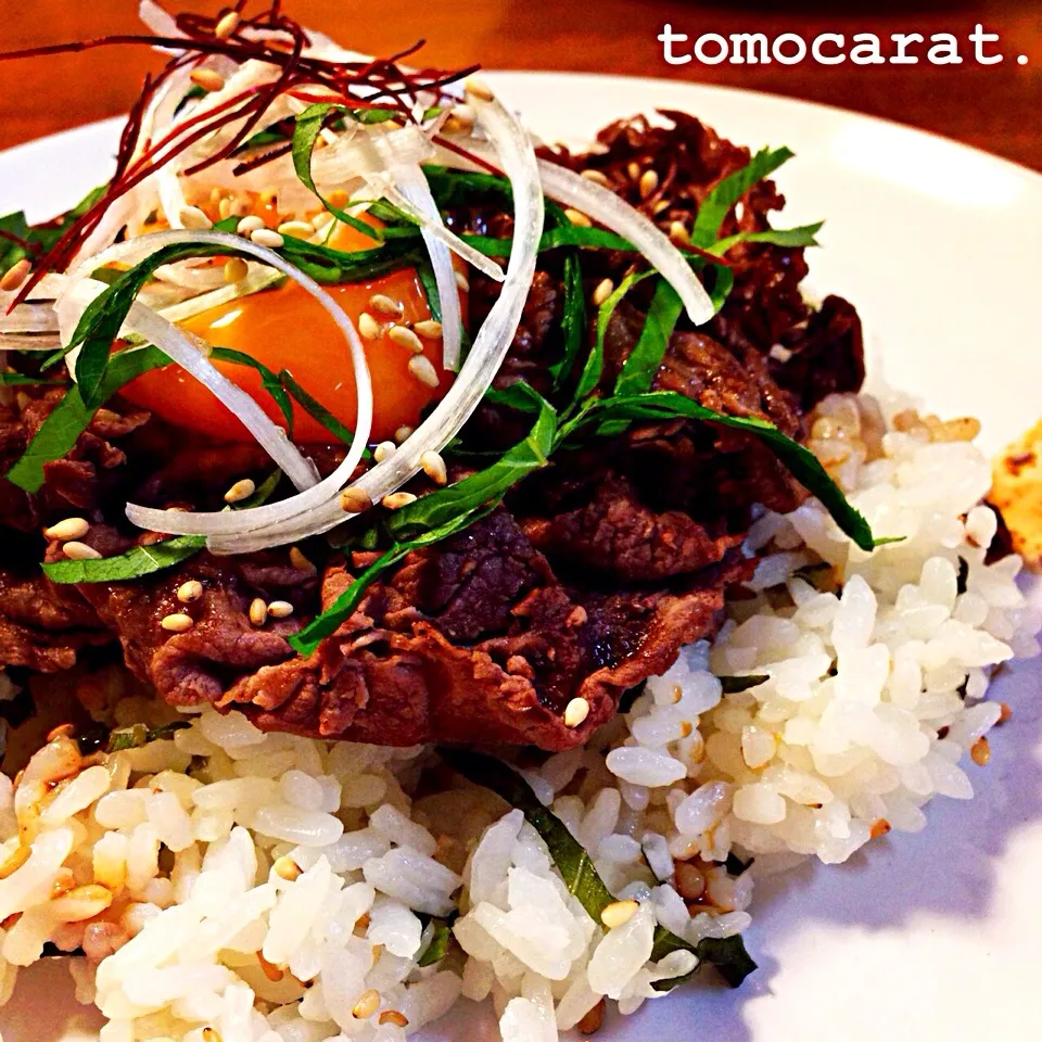 どこかのお店の裏メニュー丼|tomocarat.さん