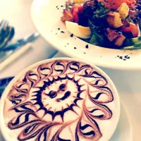 sunshine★caramel chocolate with house salad|mik limさん