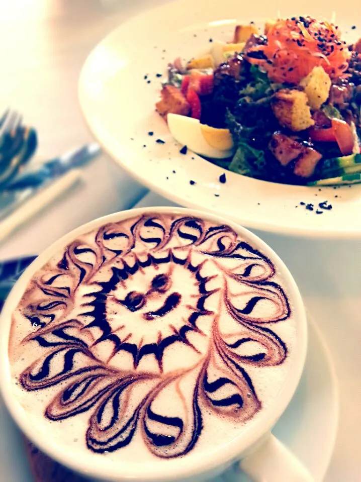 sunshine★caramel chocolate with house salad|mik limさん