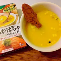 Snapdishの料理写真:栗かぼちゃポタージュ|遠藤さん