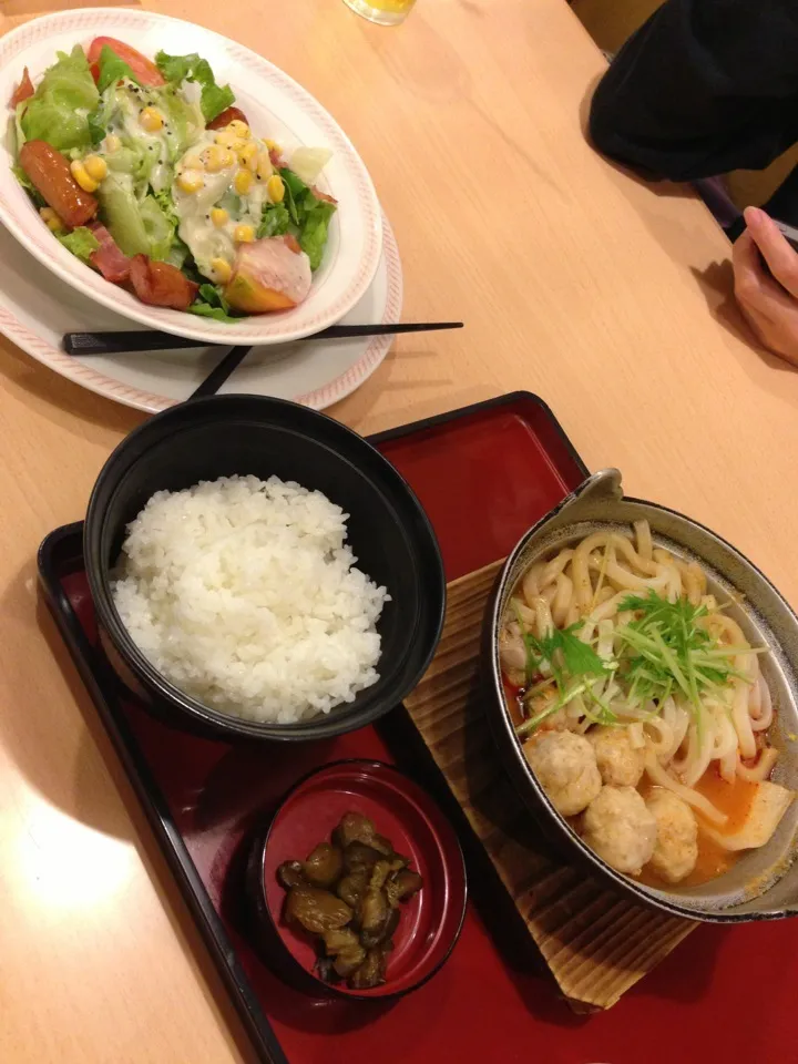 ちゃんこ鍋定食！|おぎしょーさん