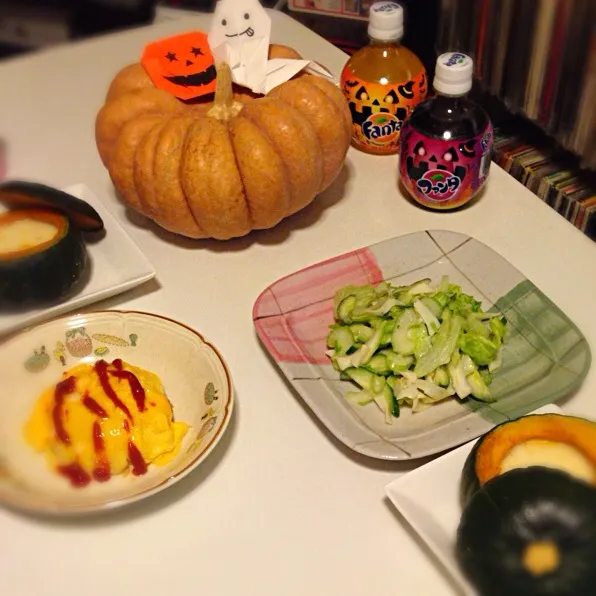 かぼちゃ🎃晩ご飯|nonさん