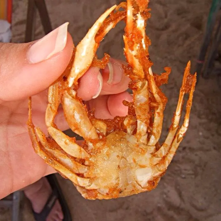 Street Foods of Pattaya - Tempura Baby Crabs|Yvonne Limさん