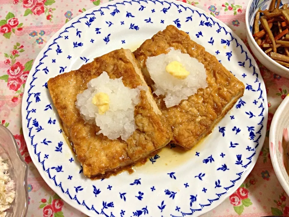 豆腐ステーキバターしょうゆ味|まゆめろさん