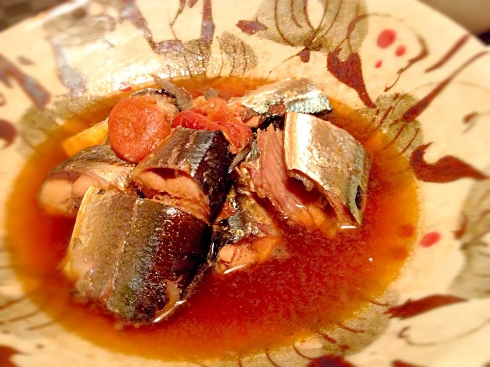 Snapdishの料理写真:秋刀魚のサッパリ生姜梅肉煮|akiyo22さん