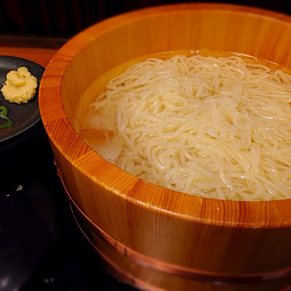 渋谷に寄る用事がありましたのでまた嵯峨谷。初冷麦！単なる太いそうめんと侮ってごめんなさい。おいし〜😋|うきさん