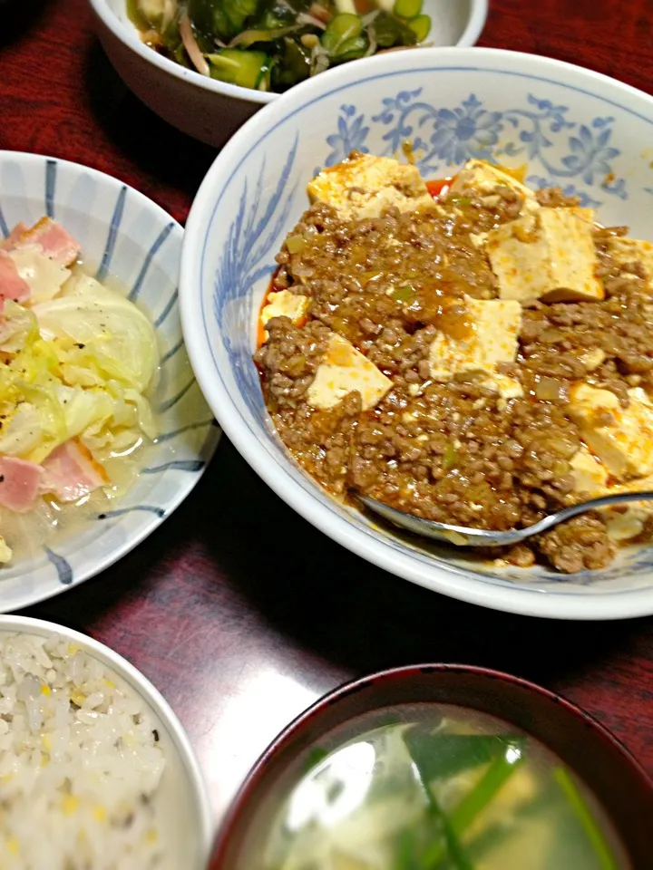 麻婆豆腐|ともえさん