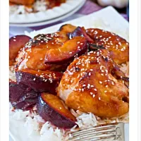 Snapdishの料理写真:Chicken with sweet and sour plum|Wityさん