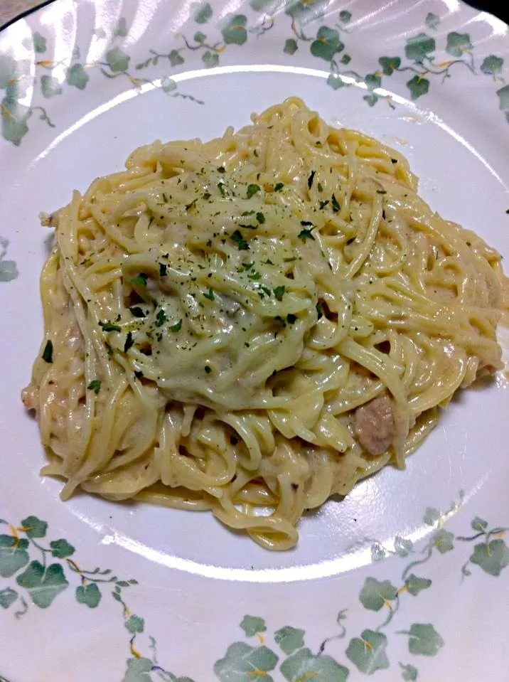 Pasta in Alfredo Sauce|jack tadeoさん