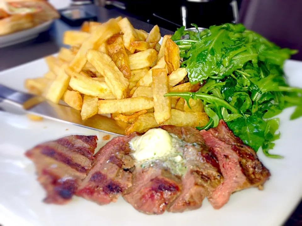 Snapdishの料理写真:Flat Iron Steak|Sarah Cheungさん