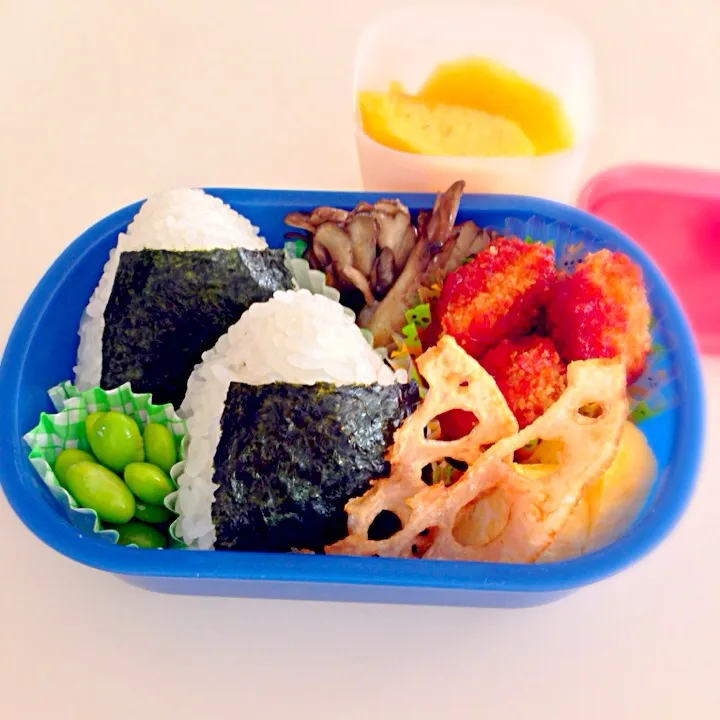 Snapdishの料理写真:息子のお弁当|ふぅさん