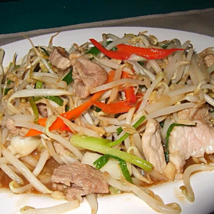 Pattaya - Stirfried Bean Sprouts with Pork|Yvonne Limさん