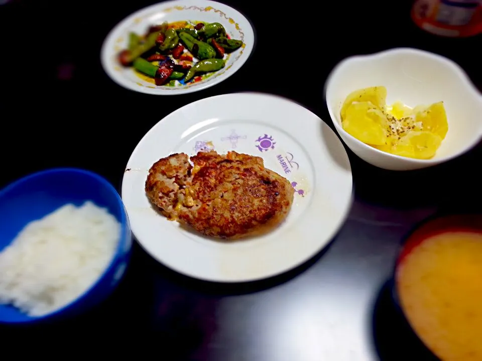 野菜入チーズイン豆腐ハンバーグ(失敗)|るかさん