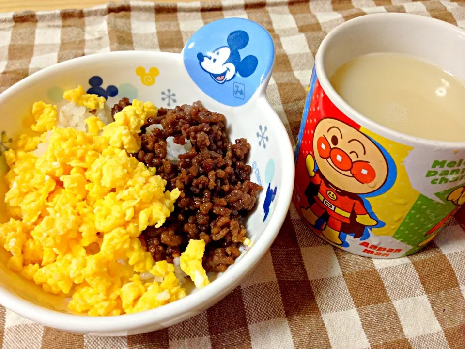 二色丼〜子供ご飯|AYACHIN♪さん