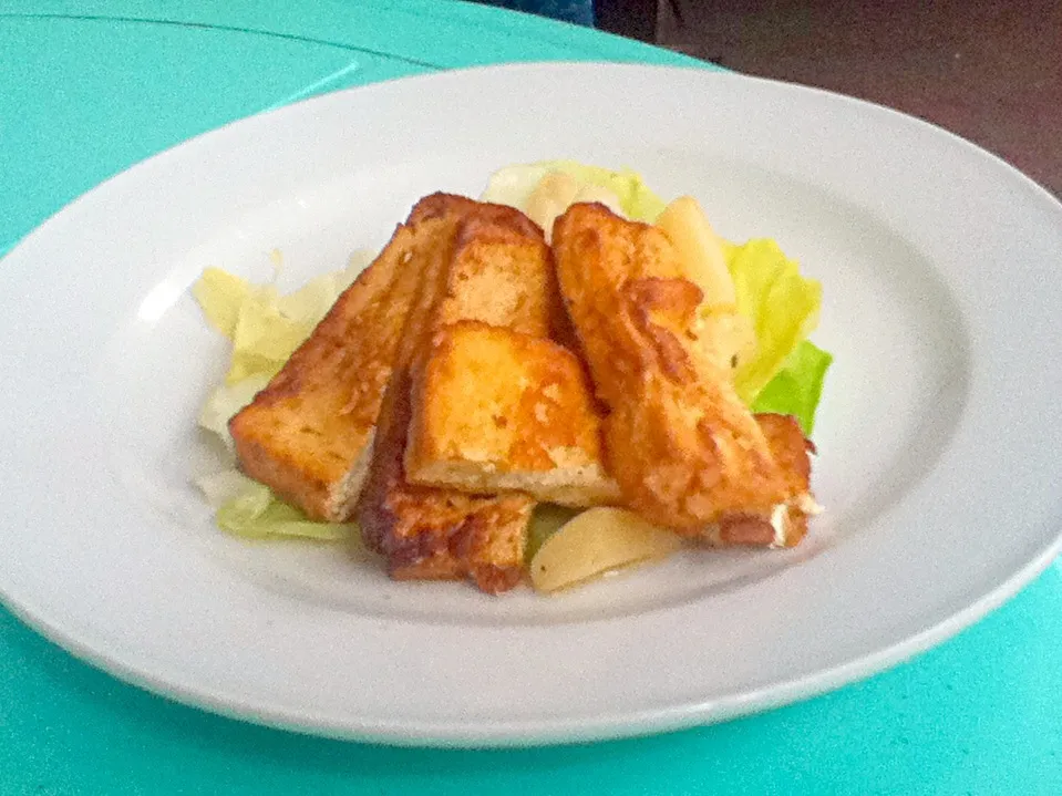 Fried Tofu in Blanched Cabbage|Food Tripさん