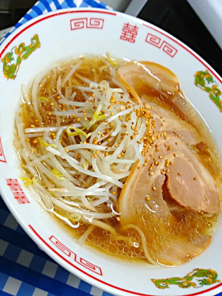 モヤシたっぷりラーメン、ネギ抜き(^^;;|ハルさん