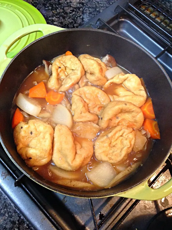 Snapdishの料理写真:がんもと根菜の煮物♪|minamiさん