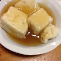 Snapdishの料理写真:揚げ出し豆腐あんかけ|まりなさん