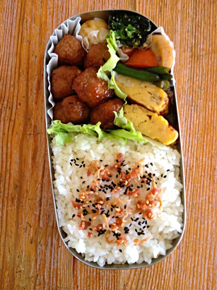 三男のお弁当！10月10日|幹さん