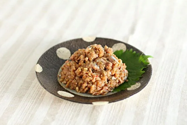 秋刀魚のなめろう（週末夫婦ごはん）|料理研究家 五十嵐夫妻さん