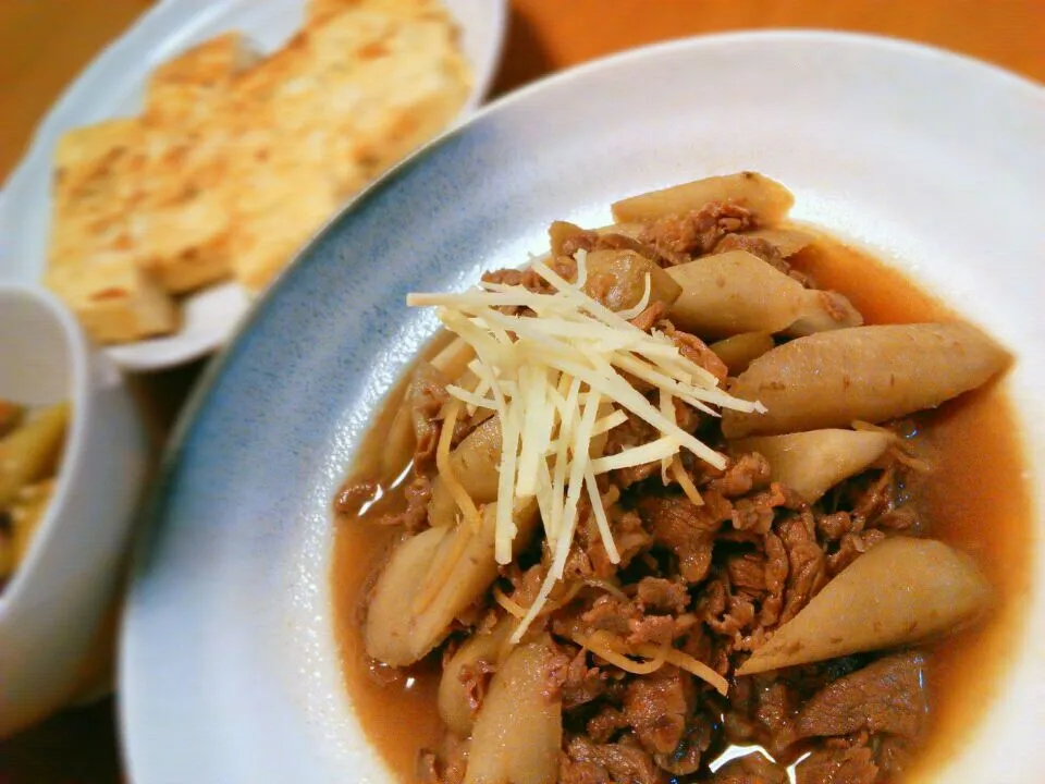 牛肉と牛蒡のしぐれ煮|ゆっきーさん