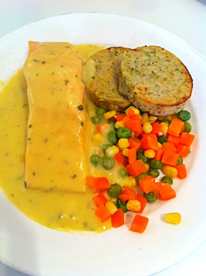 Poached salmon|Trish Wongさん