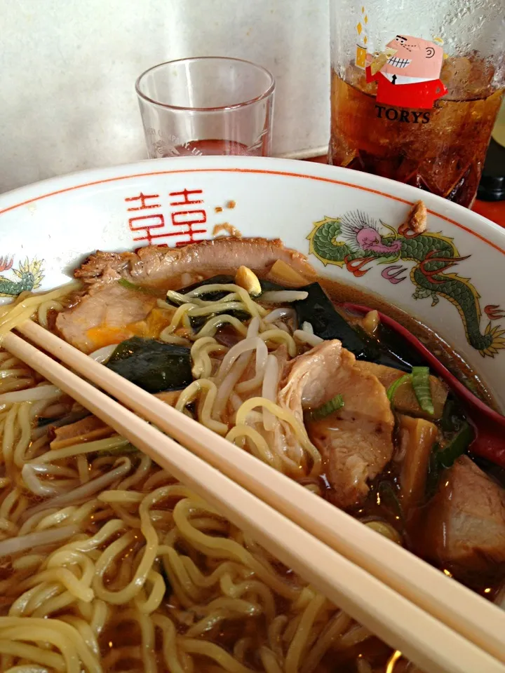 Snapdishの料理写真:Cha shu ramen|lauren shannonさん