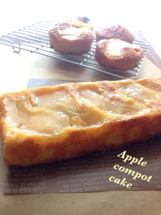 のっちゃんの Apple compot cake🍎|粉蔵(こなちゃん  ♪)さん