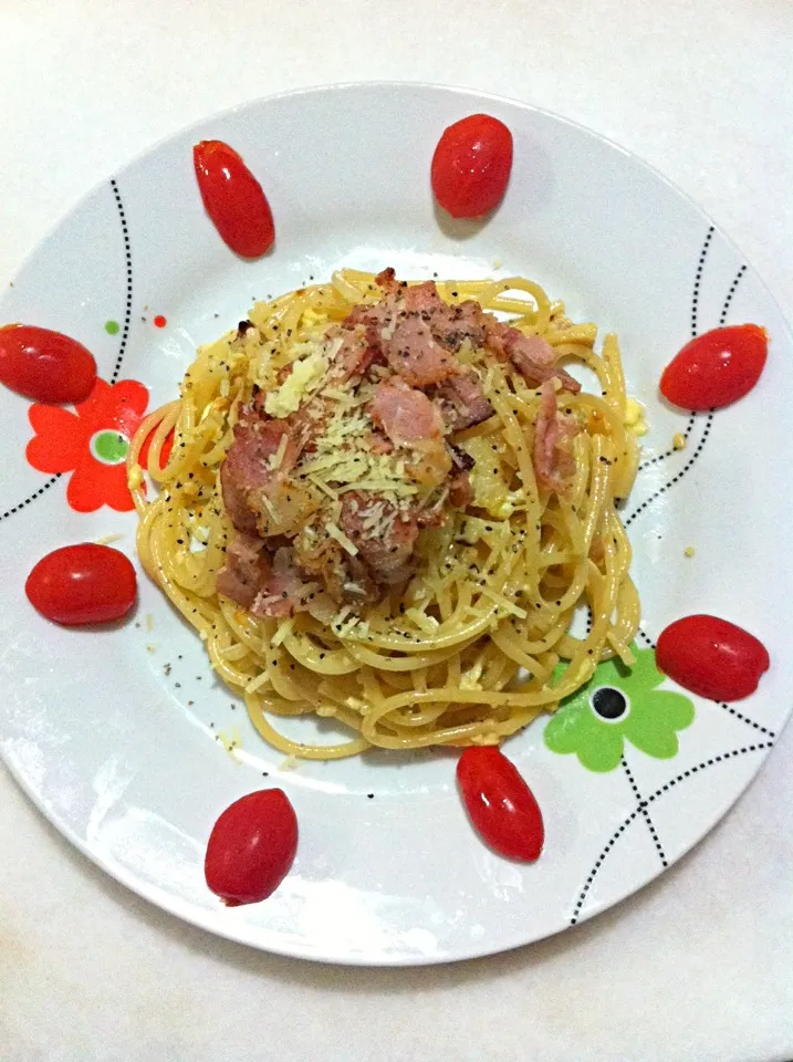 Bacon carbonara|Trish Wongさん