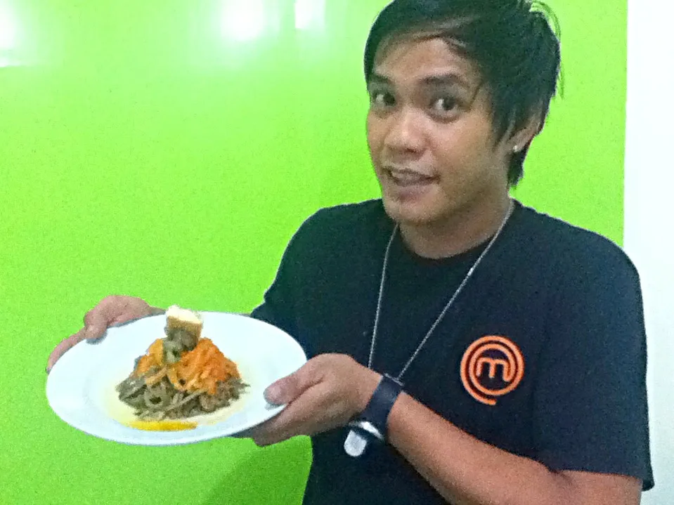 Chef James and his eggplant sautéed in tomatoes :)|Food Tripさん