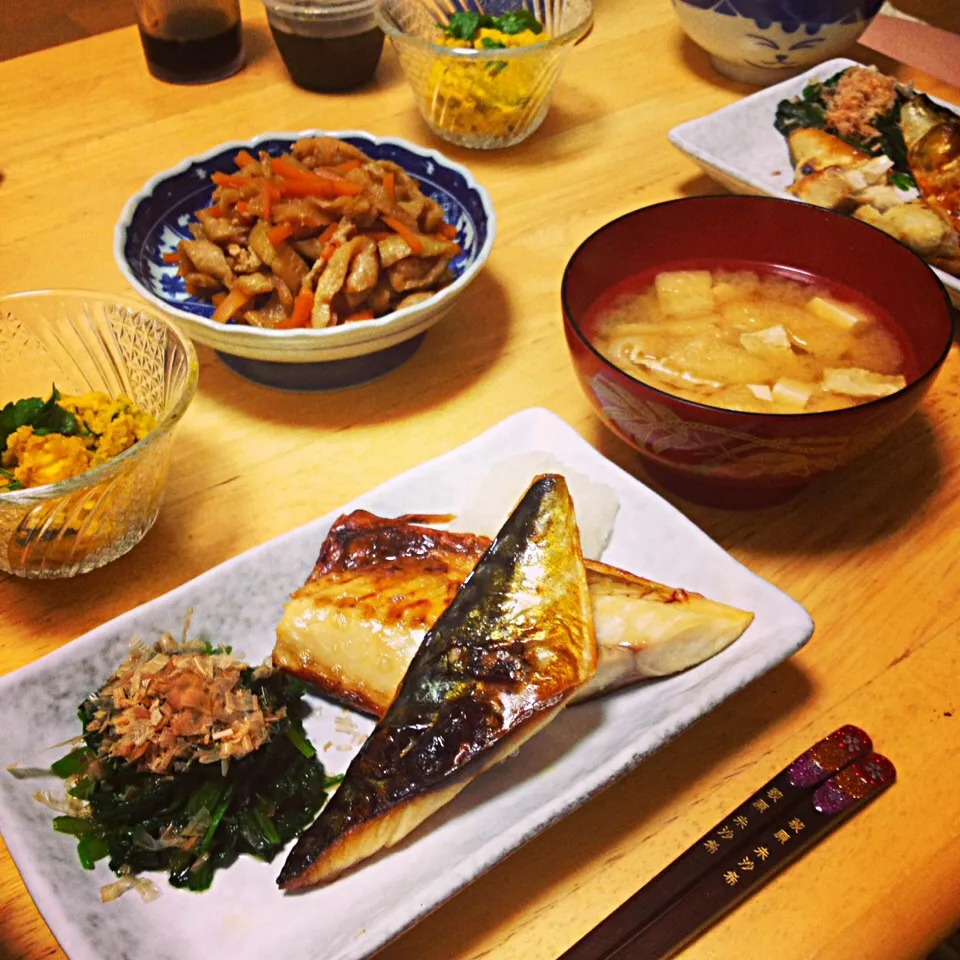 Snapdishの料理写真:焼き魚定食|misakiさん