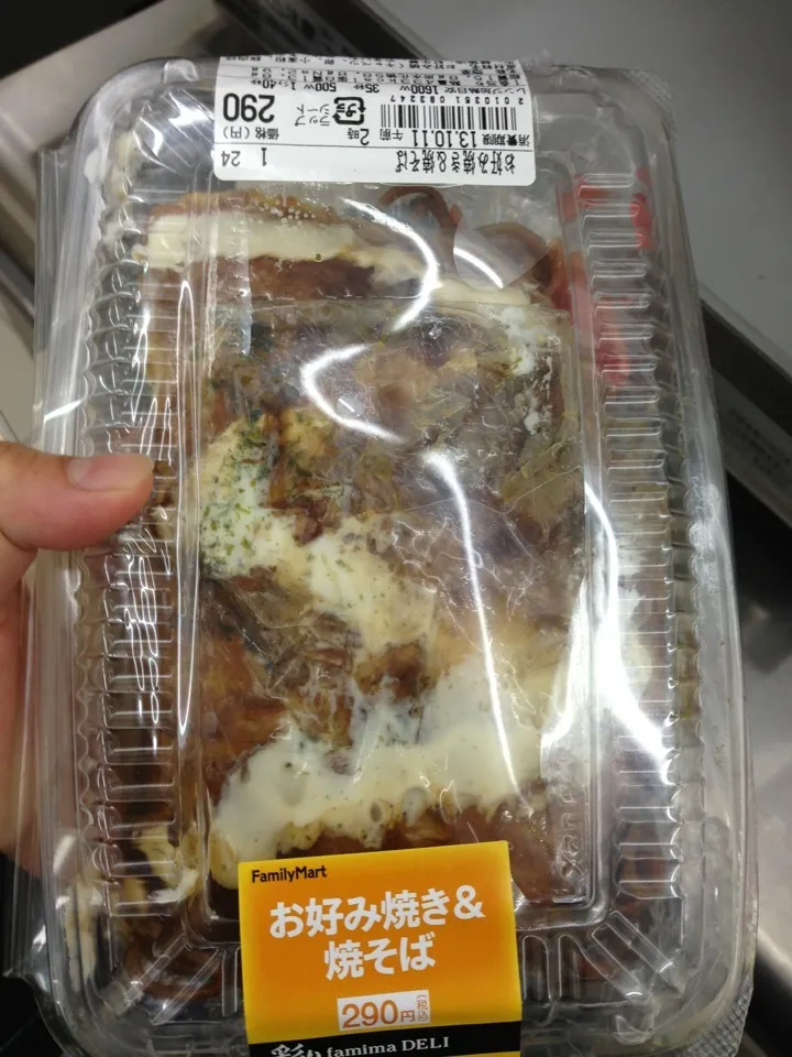 Snapdishの料理写真:お好み焼き＆焼きそば|おぎしょーさん