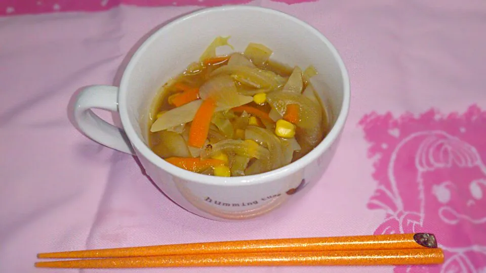 野菜たっぷり洋風スープ|ぽんちゃんさん