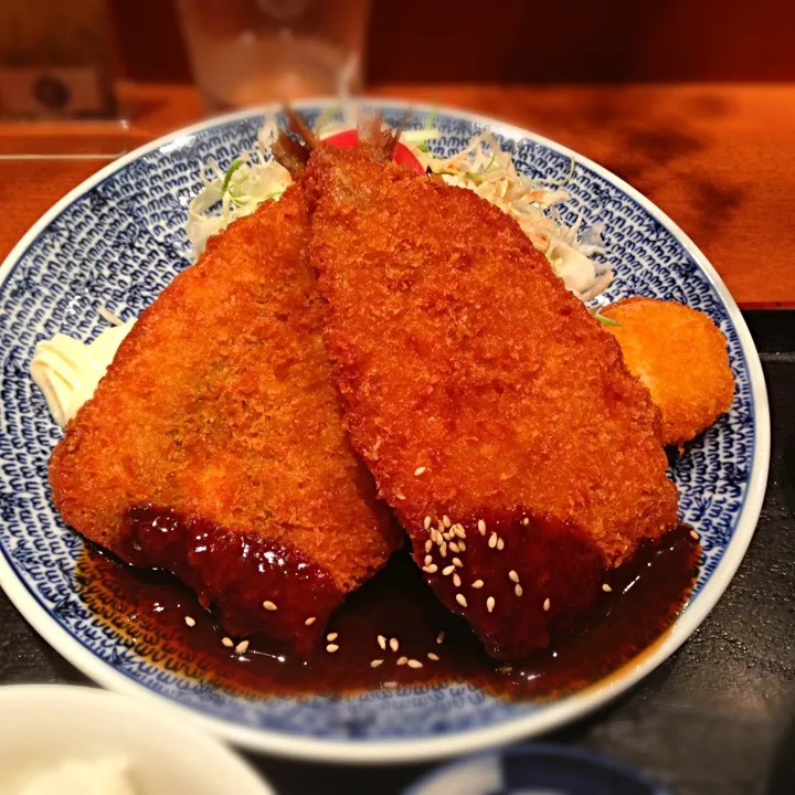 Snapdishの料理写真:イワシフライ定食|Yas Nakさん