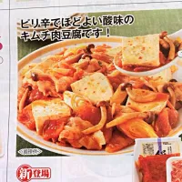 Snapdishの料理写真:豚肉とキムチ肉豆腐|きりんえりんさん