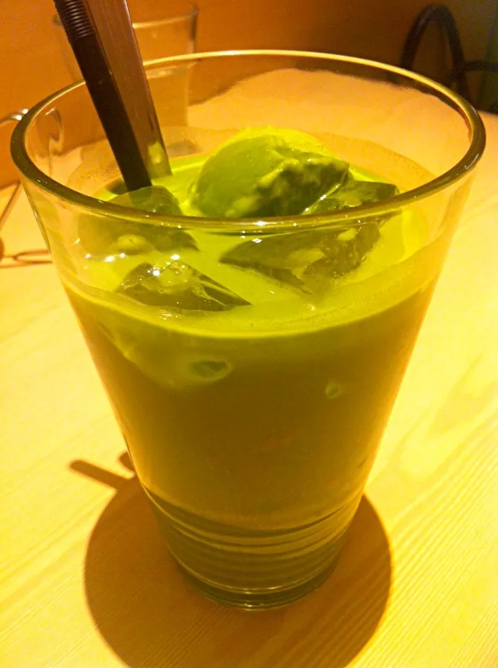 Maccha latte float|skyblueさん