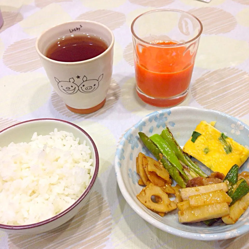 💛10月13日朝ごはん💛|こころさん