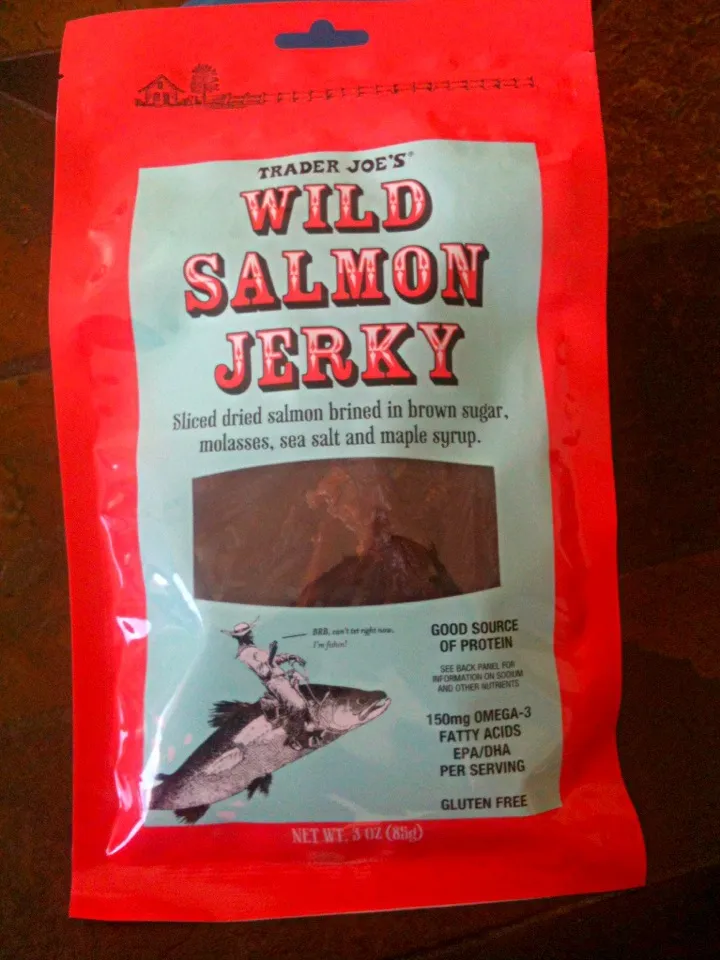 アメリカ本土土産 Trader Joe's Salmon Jerky|happymamaさん