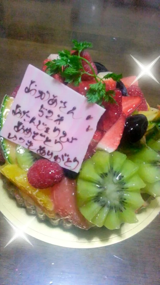 my mother BD♡|ひかりめぐみさん