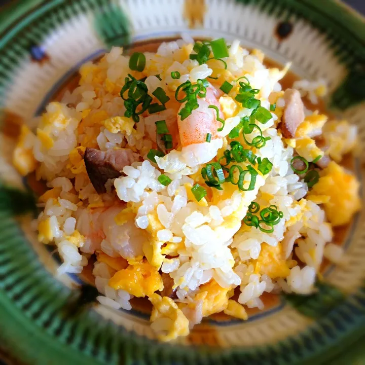 自家製チャーシューで炒飯|アキコさん