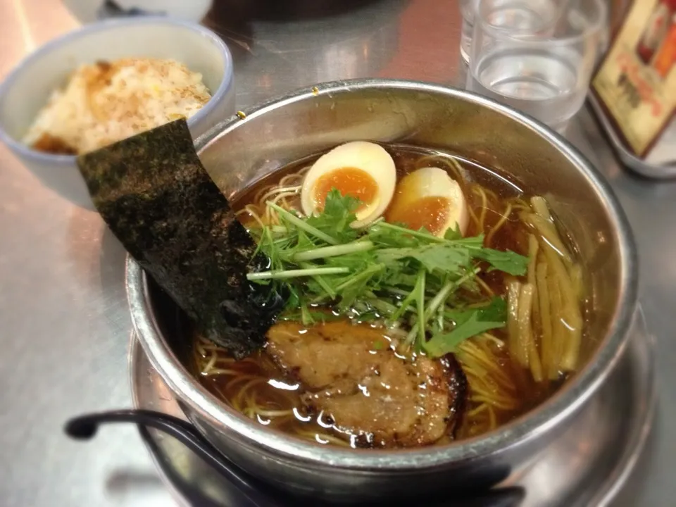 煮玉子ラーメン 醤油 淡麗|こたさん